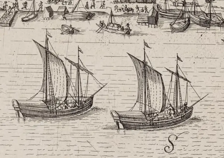 Sigismund von Vogel: Två skutar