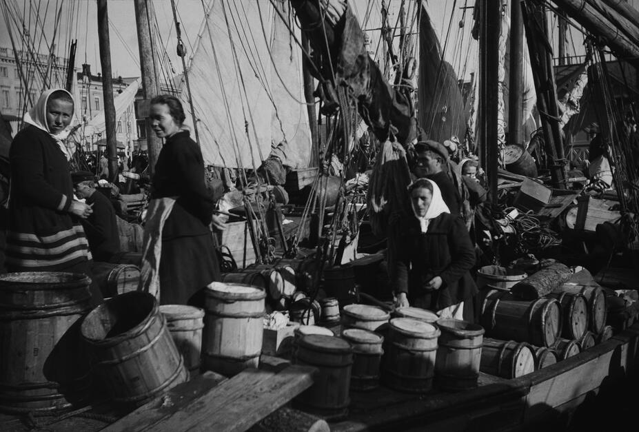 Strömmingsmarknaden i början av 1900-talet