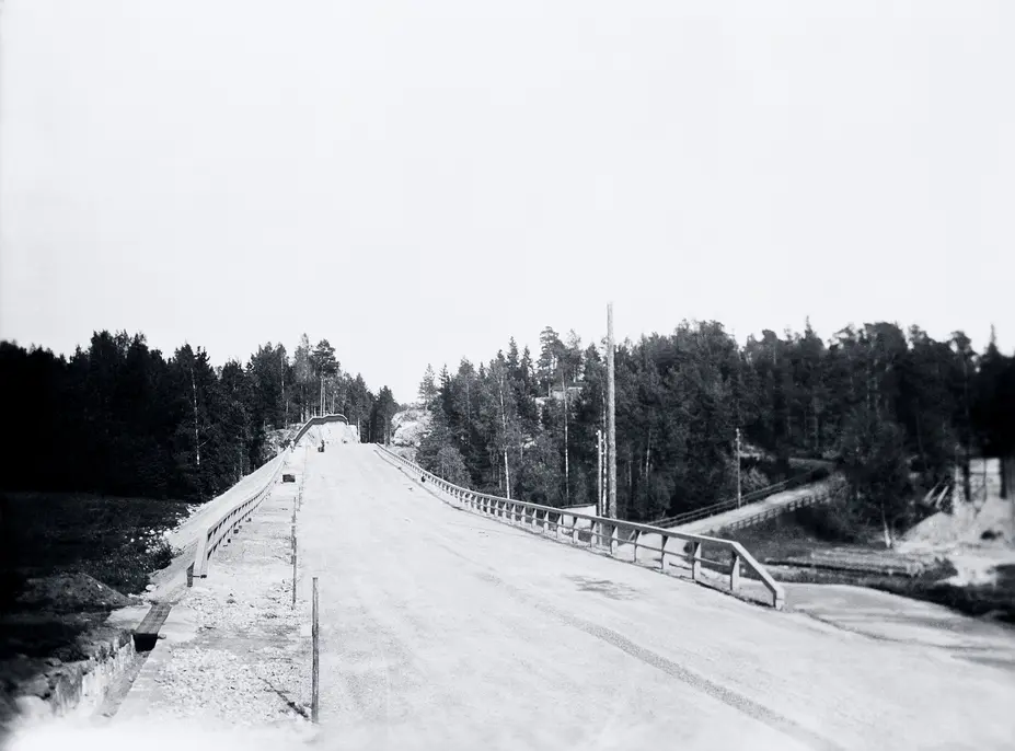 Hertonäsvägen dvs. nuvarande Österleden 1932
