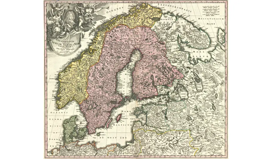 Gränserna efter freden i Åbo 1743 