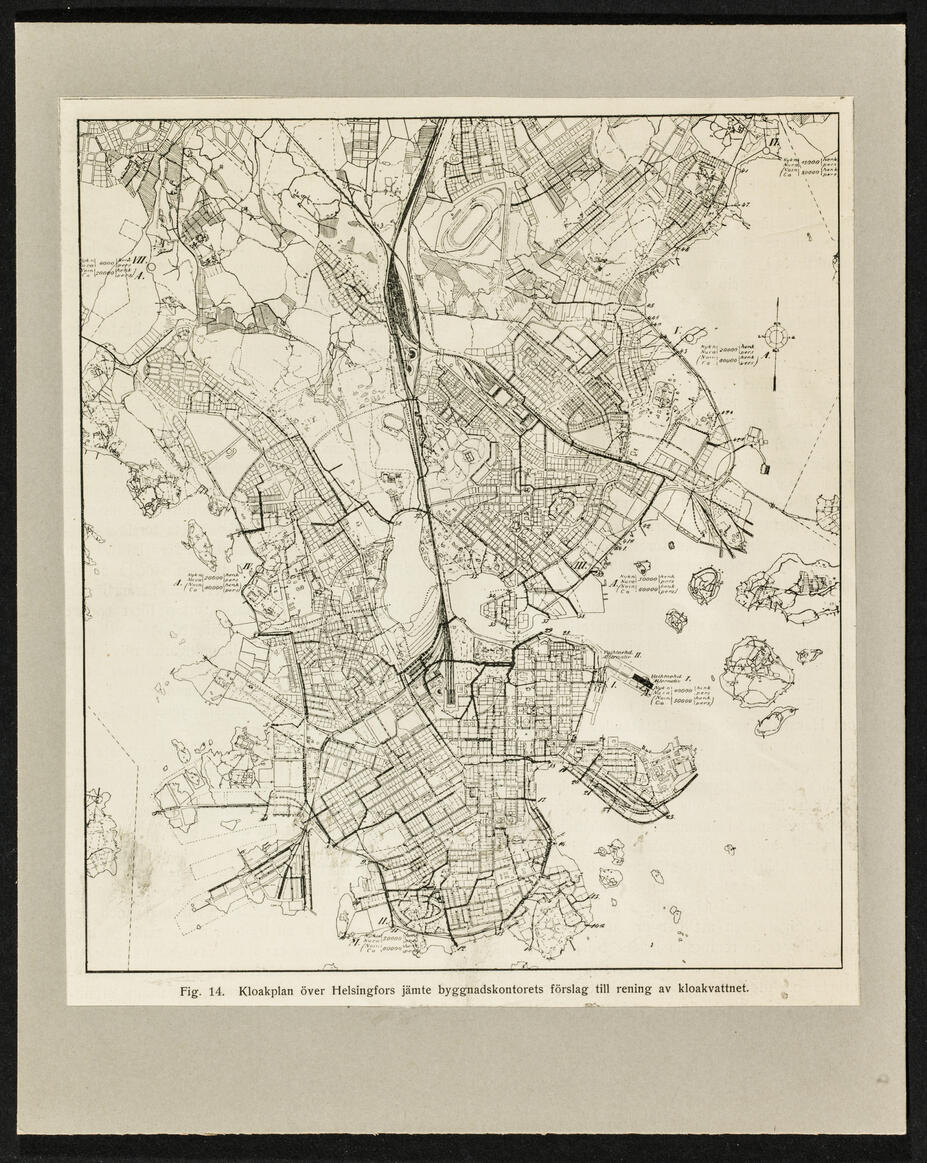 Avloppsplan 1929