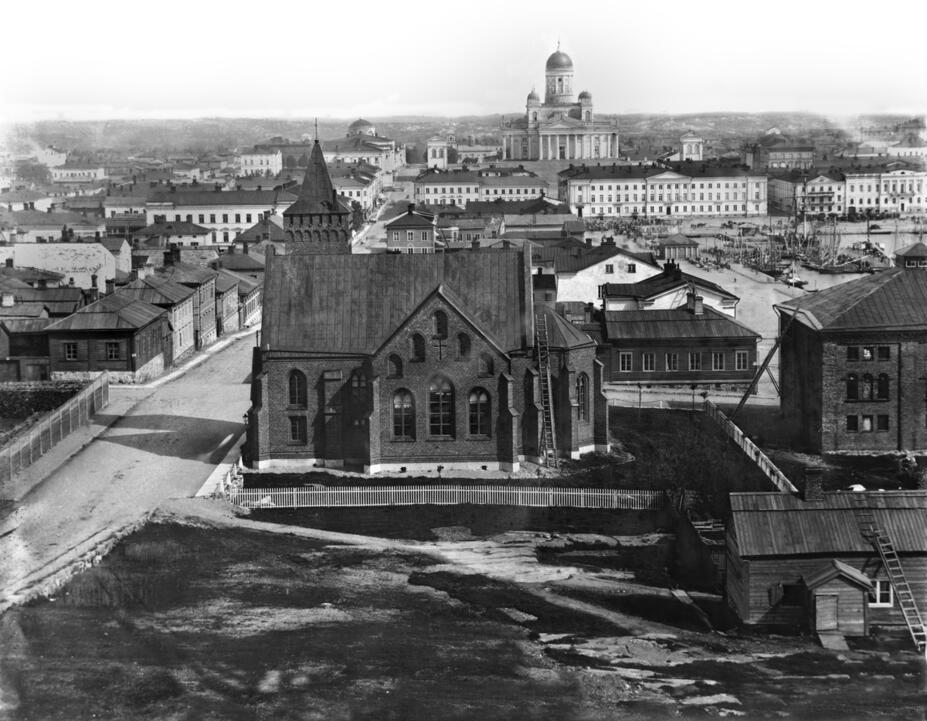 Panorama från Observatoriet 1867