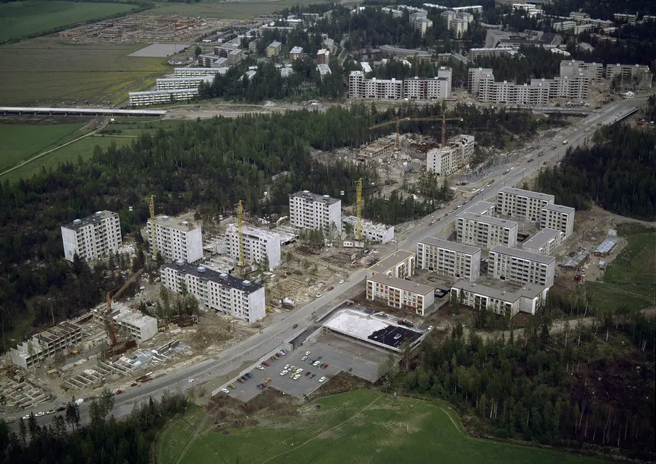 Ilmakuvassa Kannelmäki