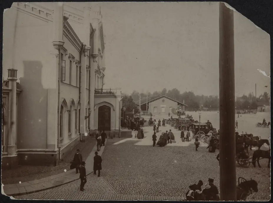 Helsingfors järnvägsstation 1892