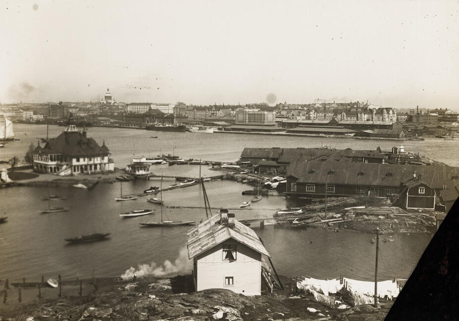 Blekholmankari ja Pohjoinen Blekholma 1910-luvulla