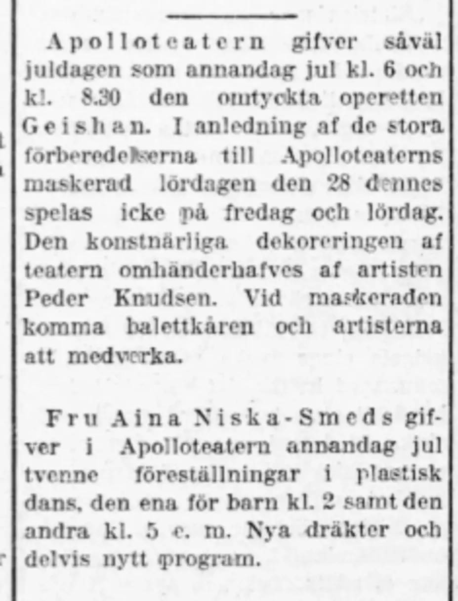 Dagens Tidning 24.12.1912