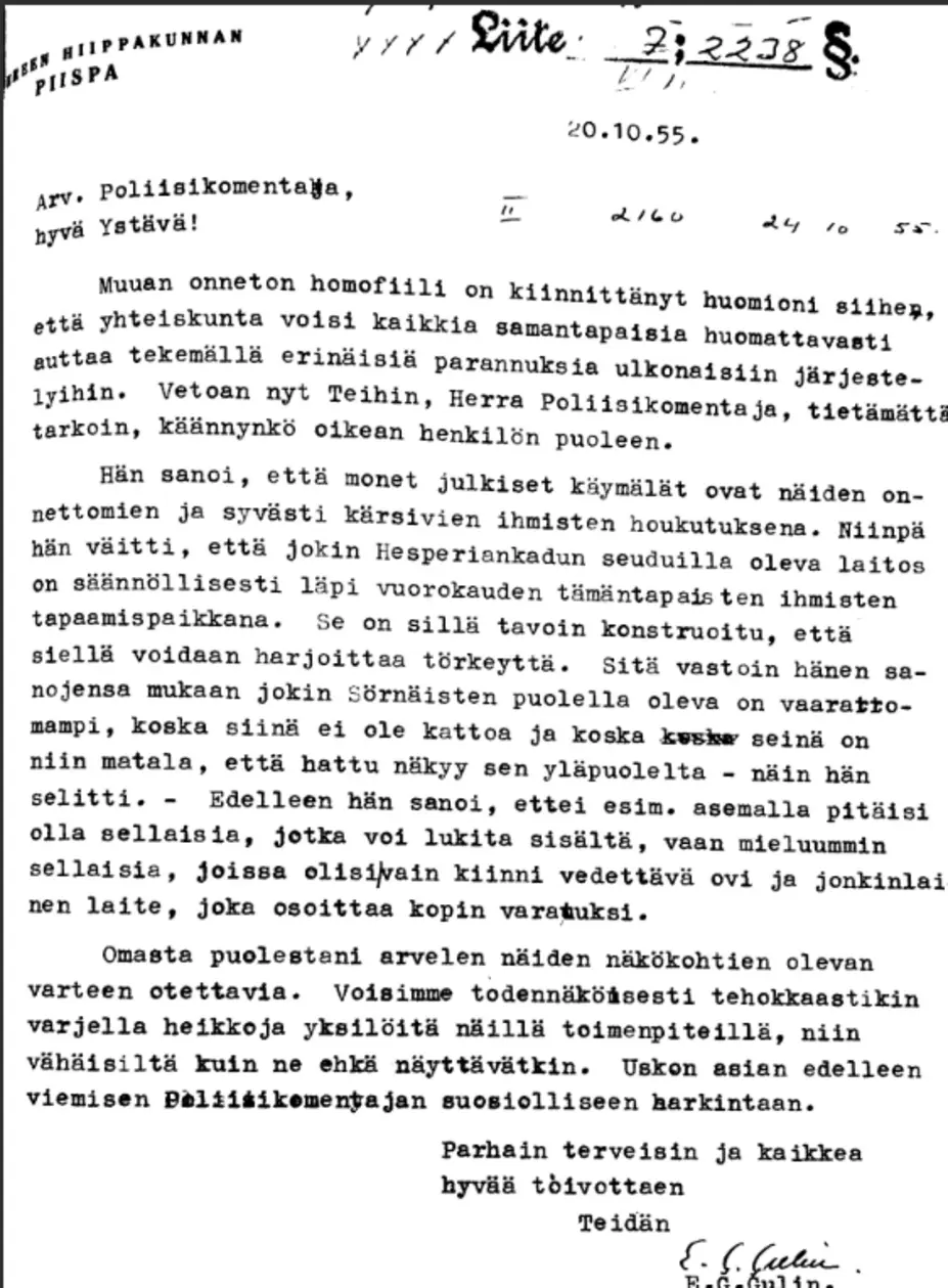 Eelis Gulinin kirje