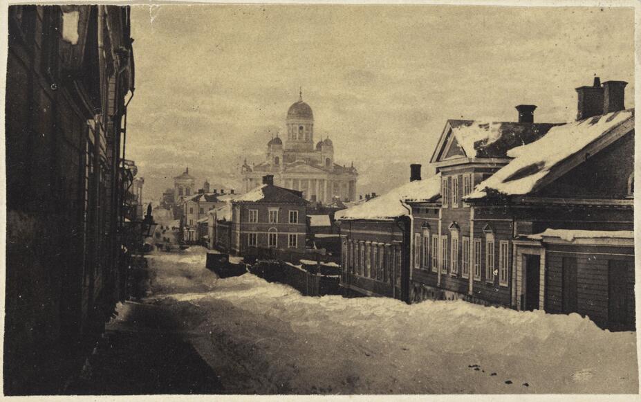 Diakonissanstalten på Unionsgatan på 1860-talet