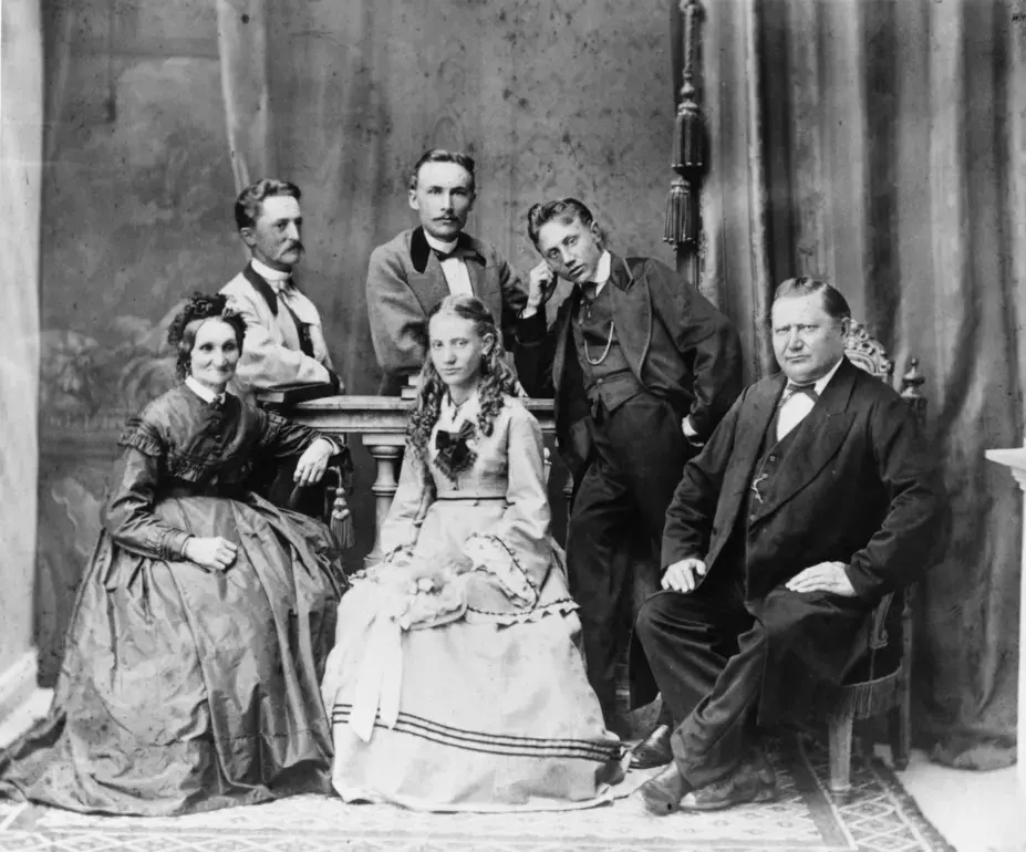 Kaupunginvouti Alexander Wickholmin perhe