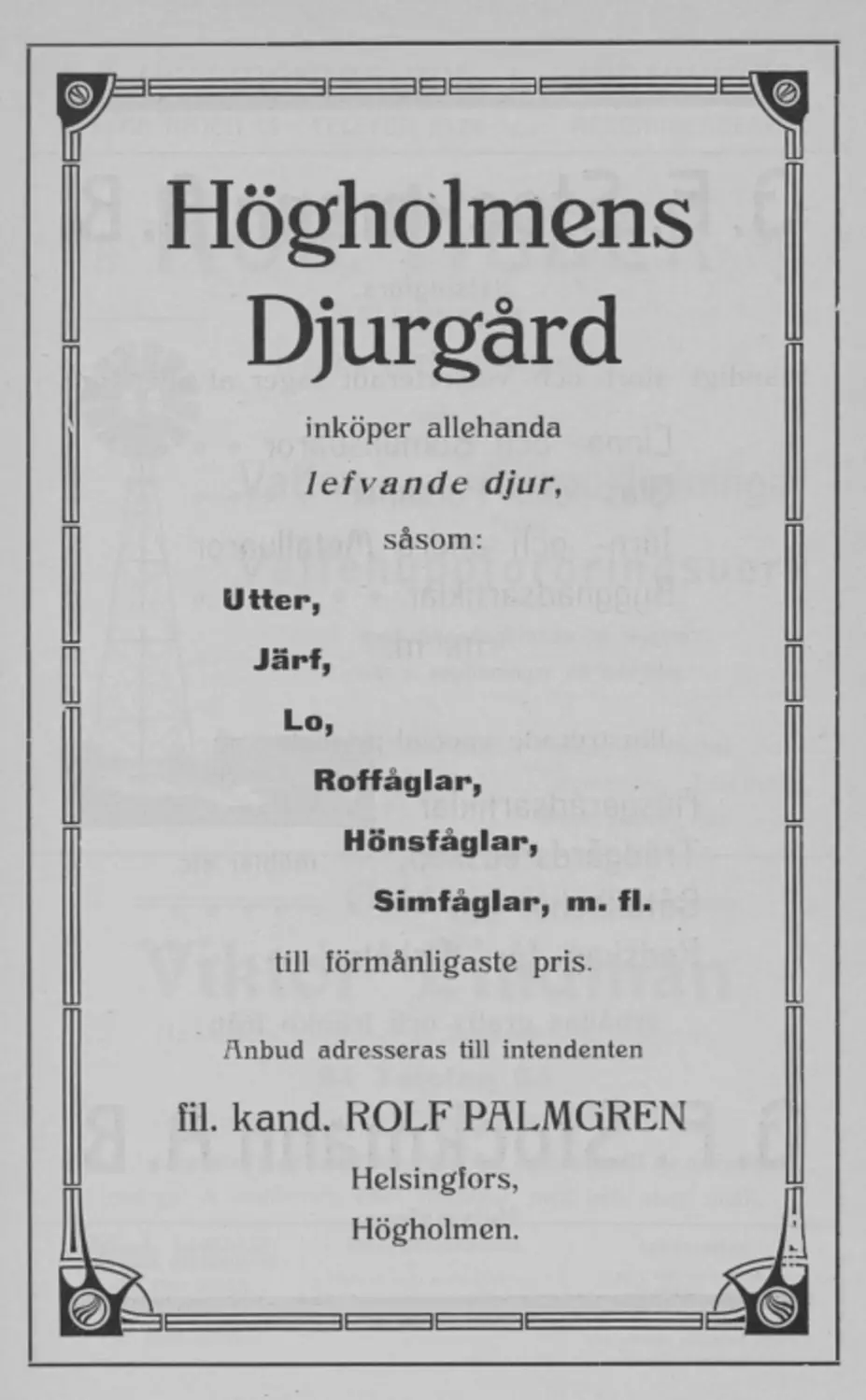 Finsk jakttidskrift 1.2.1915