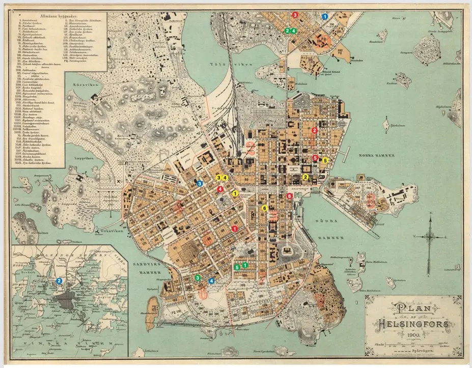 Helsingin lastentarhat vuonna 1900