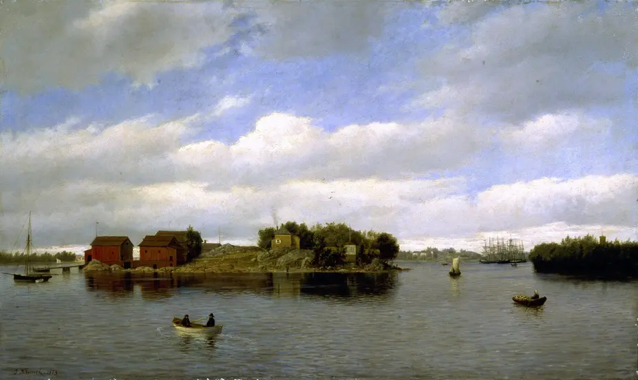 Hanaholmen på 1800-talet