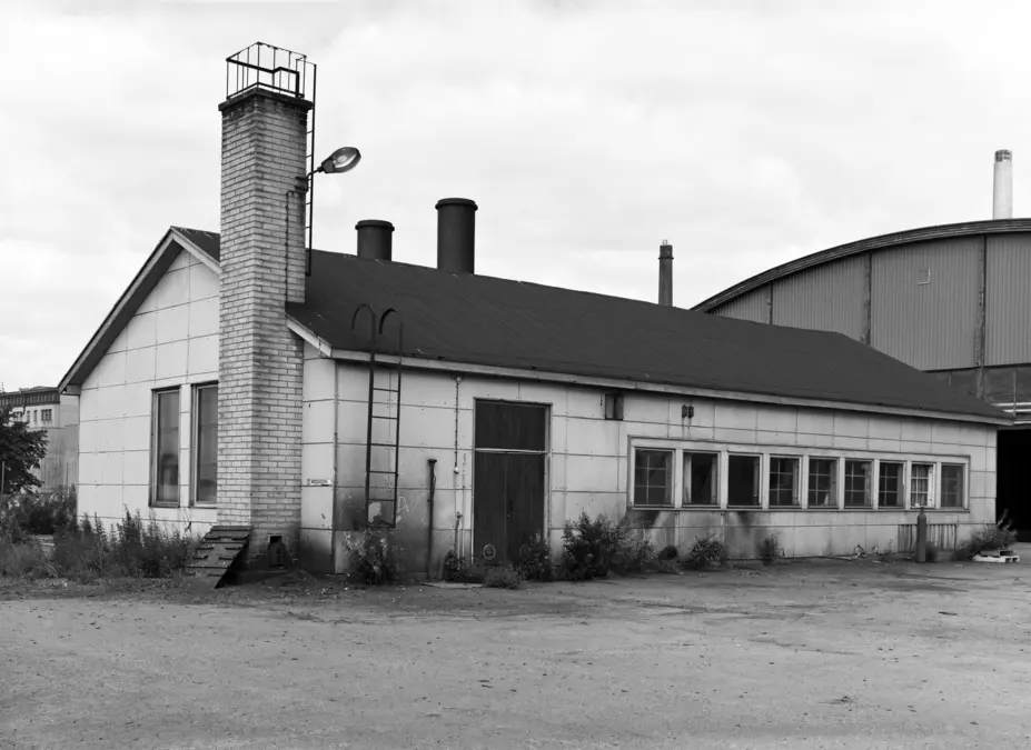 Hallen av flygstationen på Skällaren