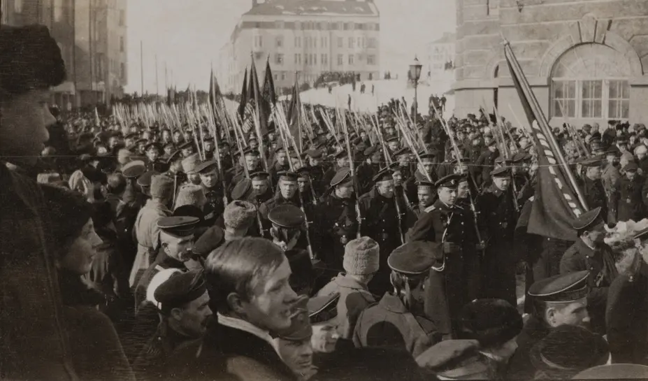 Venäläisten vuoden 1917 vallankumousjuhlat