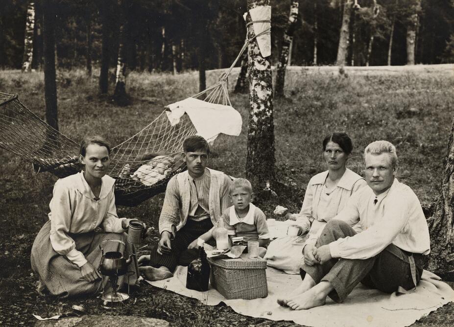Familj på Fölisön