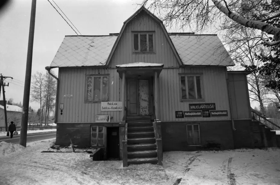 Baggböle strump- och kemikaliehandel år 1973