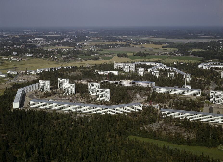 Höghus i Rönnbacka 1964