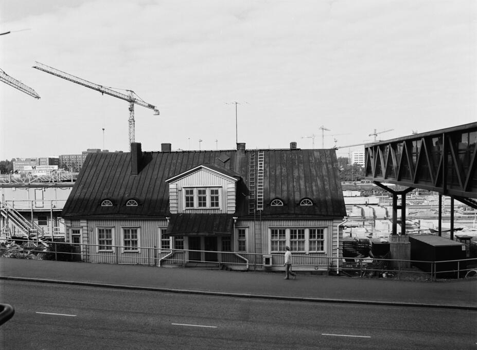 Böle gamla station och stationsbro