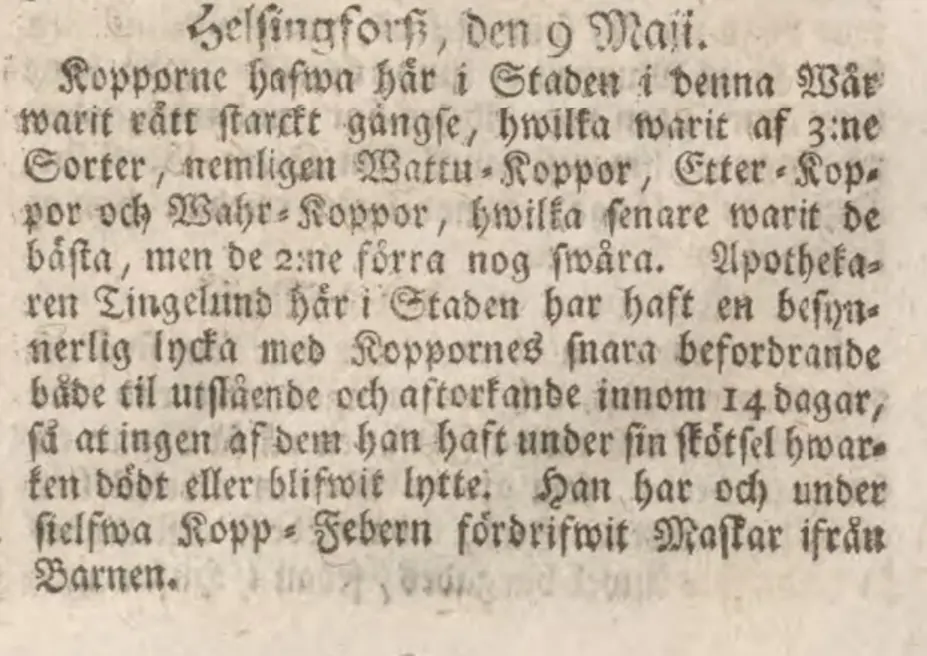 Inrikes Tidningar 3.6.1762