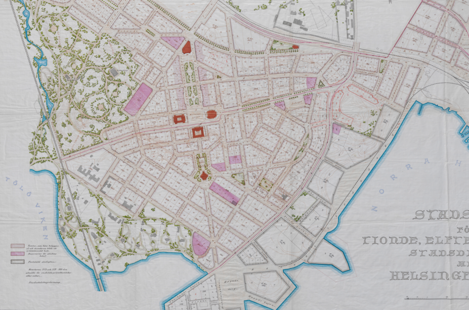 Kallio vuoden 1901 asemakaavassa