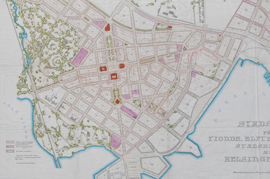 Kallio vuoden 1901 asemakaavassa