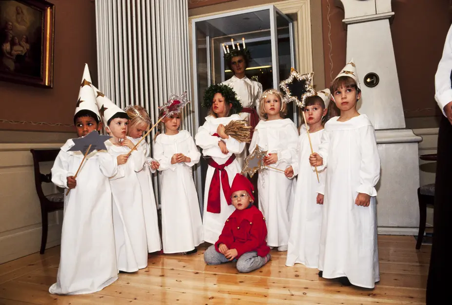 Luciafest i Sederholmska huset