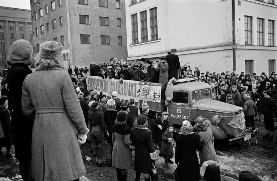 Penkkariajot vuonna 1946