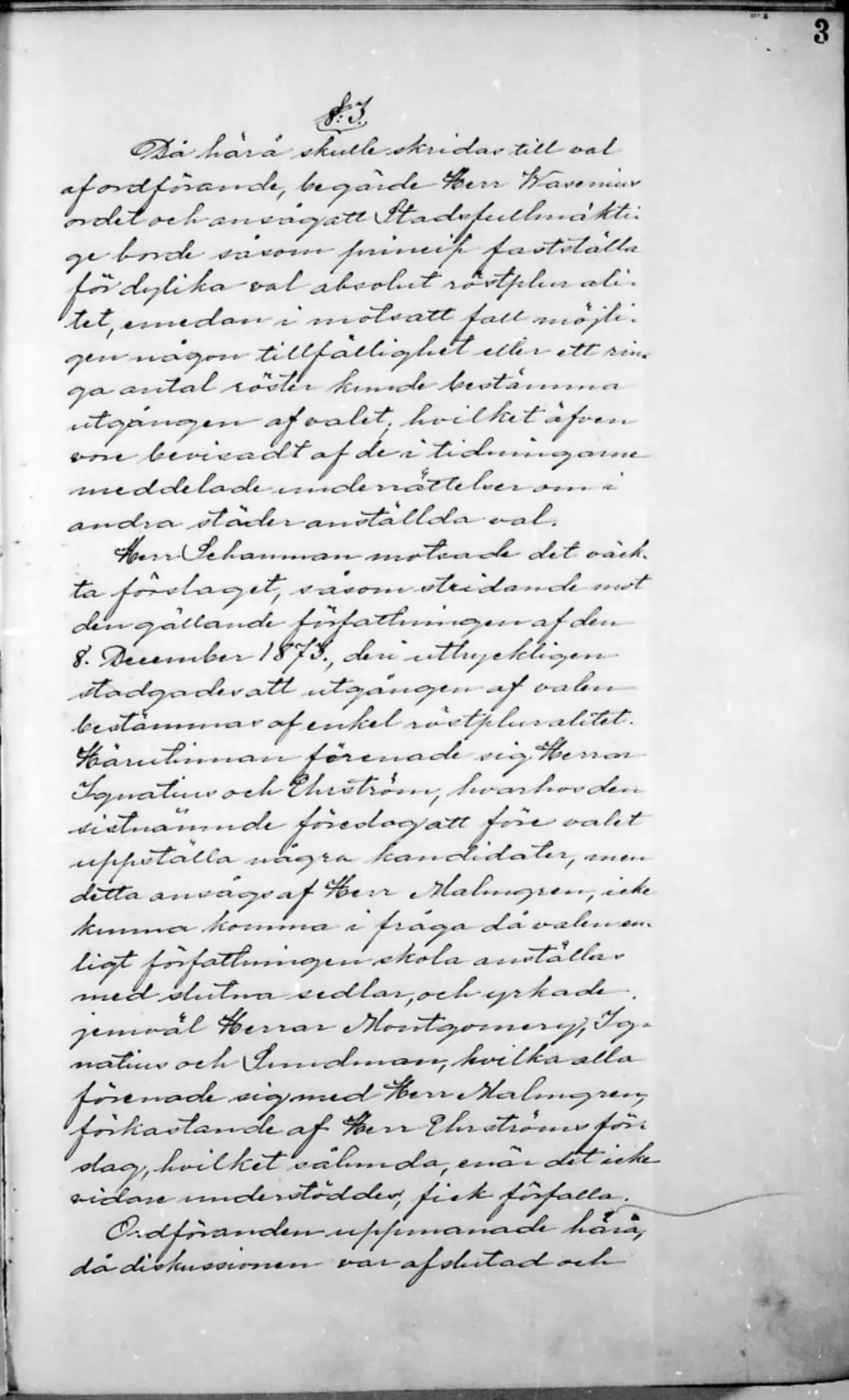 Helsingfors stadsfullmäktiges protokoll 12.1.1875, sidan 5