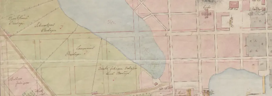 Suunniteltu katulinjaus 1810