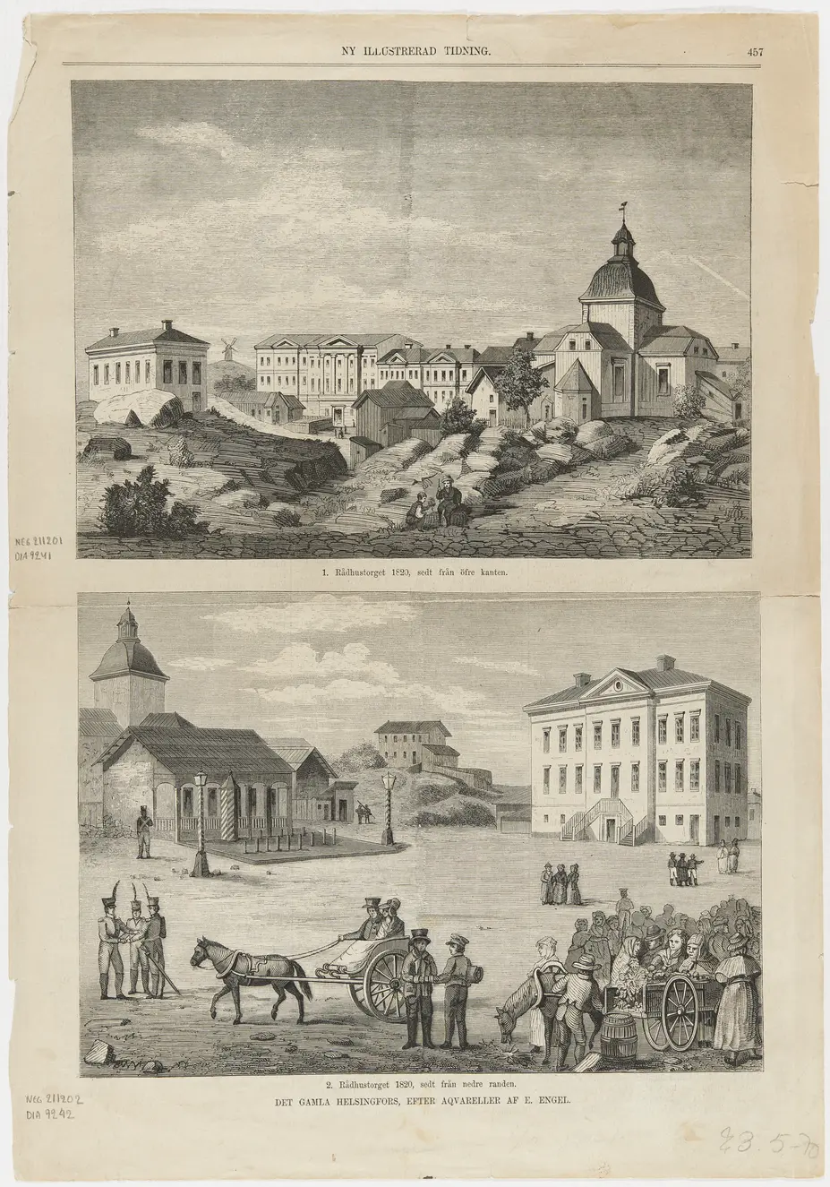 Litografia Suurtorista 1810-luvulla.