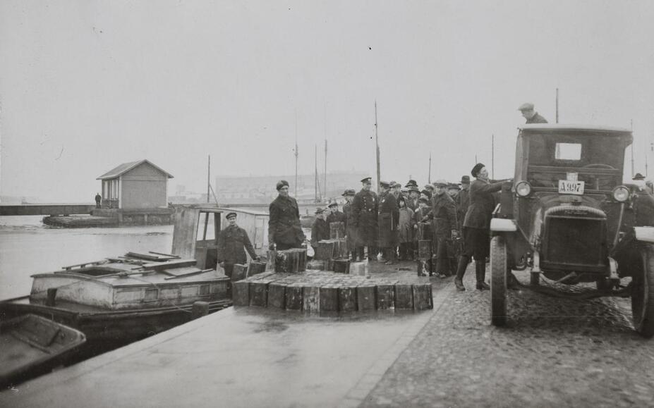 Takavarikoitua pirtua Hietalahdessa