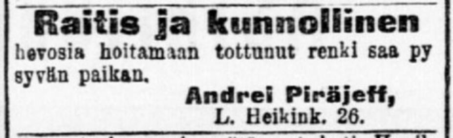 Uusi Suometar 15.6.1904