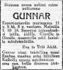 Kuolinilmoitus. Helsingin Sanomat, 9.10.1918, nro 199, s. 1. Kansalliskirjaston digitaaliset aineisto